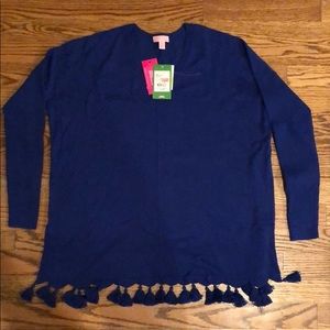 Lilly Pulitzer XS Martine Sweater in Royal Blue